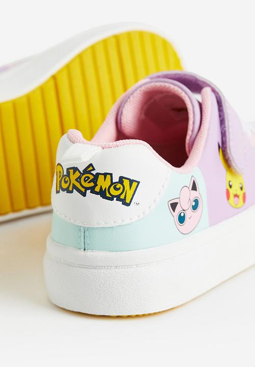 H&M - Printed trainers - light purple pokémon