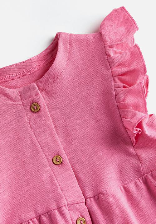 H&M - Jersey romper suit - pink