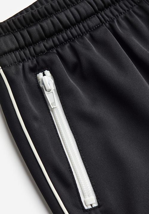 H&M - Joggers - black & white