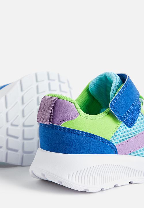 H&M - Lightweight-sole trainers - turquoise block coloured