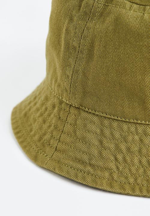 H&M - Cotton bucket hat - olive green