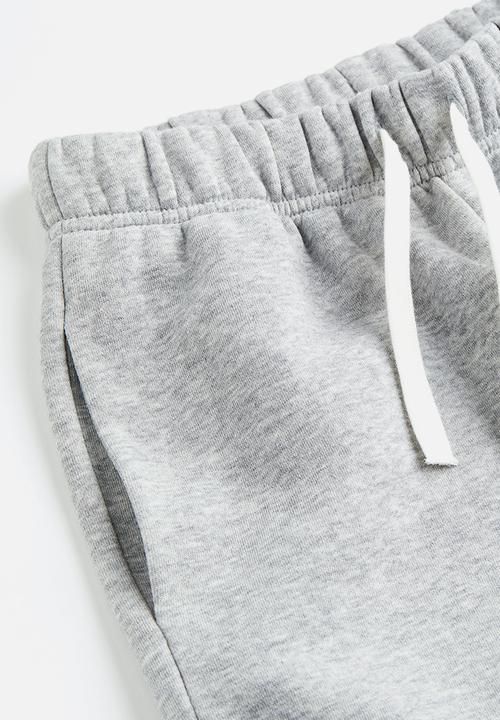 H&M - Loose fit joggers - light grey marl