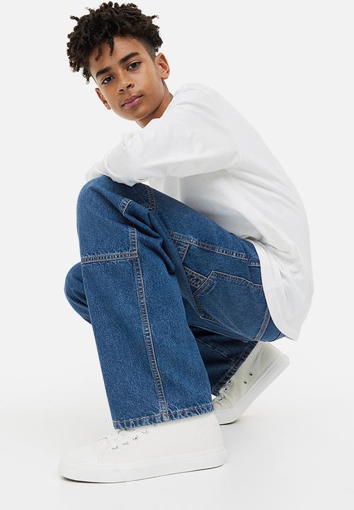H&M - Baggy fit jeans - denim blue