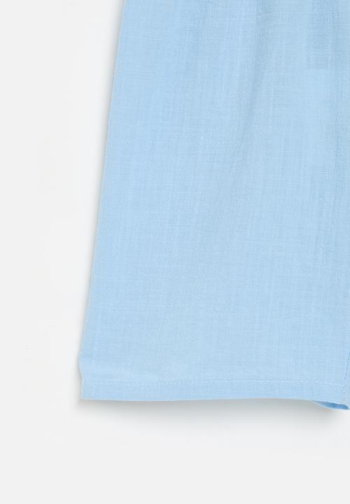 Pop Candy - Drawstring shorts - light blue