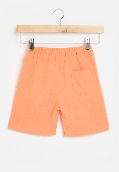 Pop Candy - Drawstring shorts - orange