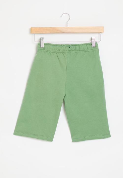 Rebel Republic - Printed shorts- sage