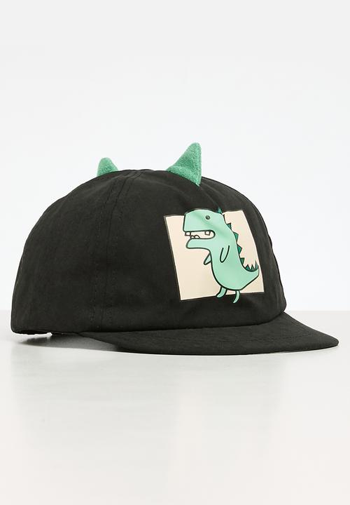 Pop Candy - Dino cap - black