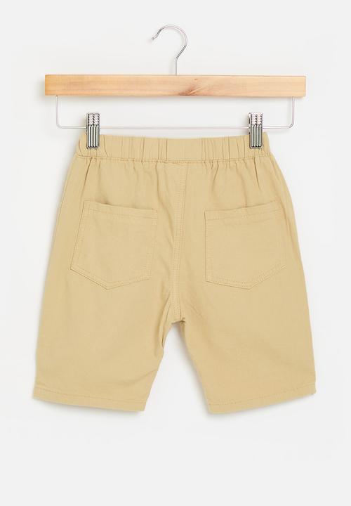 Pop Candy - Croc shorts - khaki 