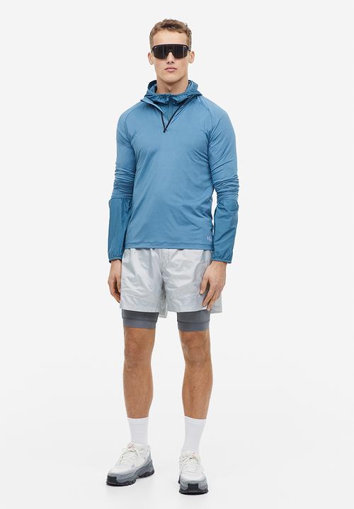 H&M - Long-sleeved sports top - blue
