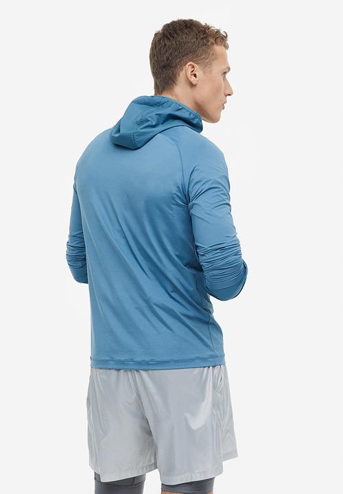 H&M - Long-sleeved sports top - blue