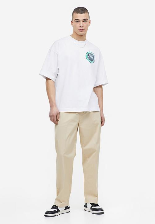 H&M - Oversized fit t-shirt - white somewhere 