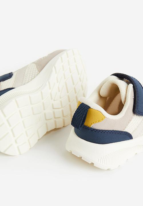 H&M - Trainers - navy blue & light greige