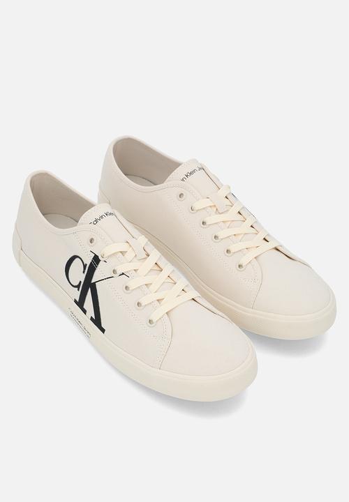 Calvin Klein - Vulc low oversized brand - anciet white