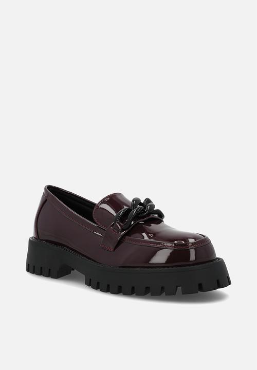 Madison® - Eli platform loafer - ox blood