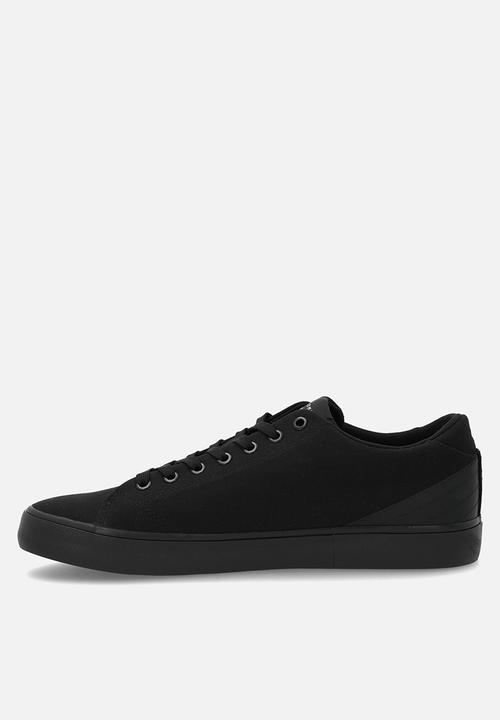 Tommy Hilfiger - Th hi vulc core low canvas - black