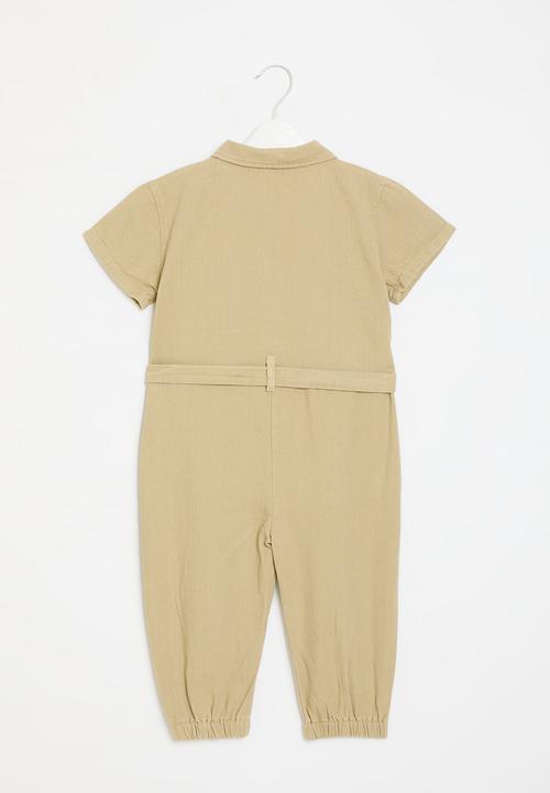 Pop Candy - Girls jumpsuit - beige