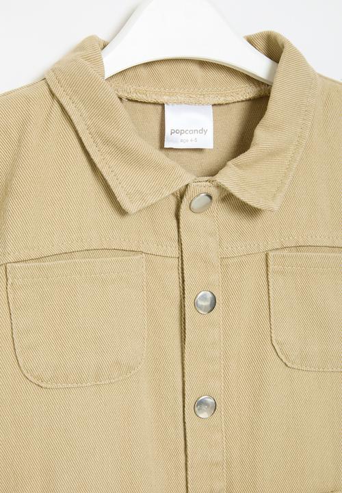 Pop Candy - Girls jumpsuit - beige