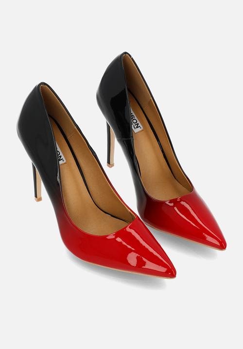 Madison® - Dina ombre court - black & red