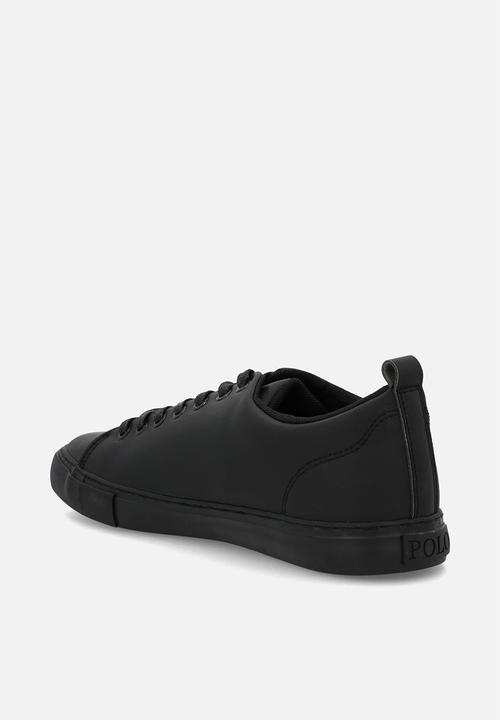 POLO - Basic pu sneaker - black