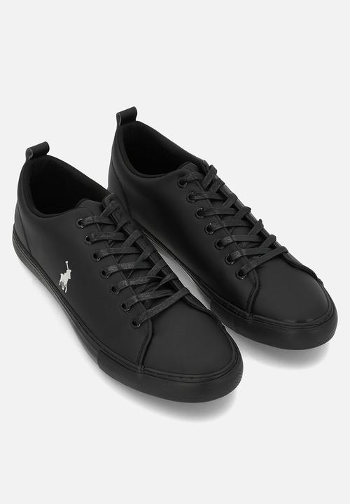POLO - Basic pu sneaker - black