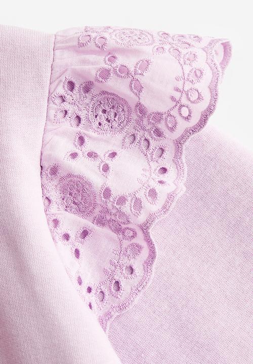 H&M - Printed sweatshirt - light purple encanto 
