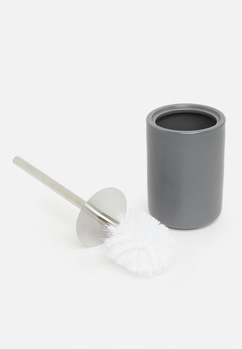 Bathroom Solutions - Simple dolomite toilet brush - charcoal