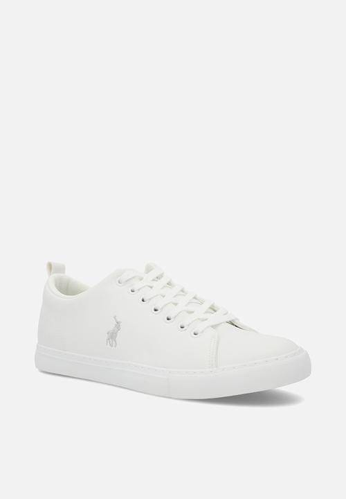 POLO - Basic pu sneaker - white