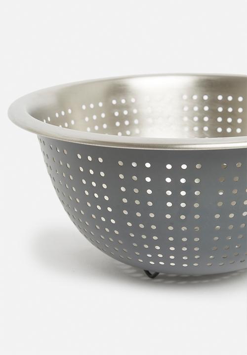 Excellent Houseware - Colander - charcoal