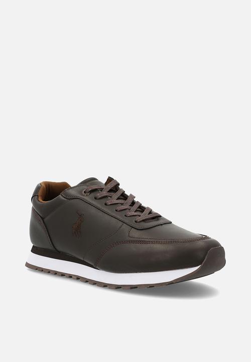 POLO - Side flash tonal runner - brown