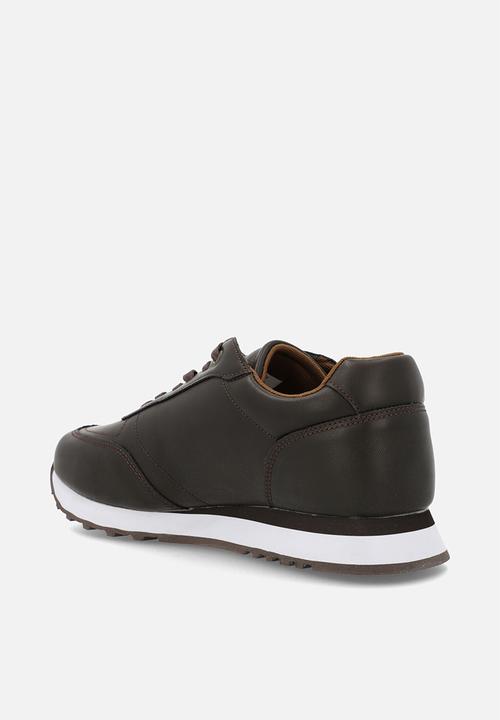 POLO - Side flash tonal runner - brown