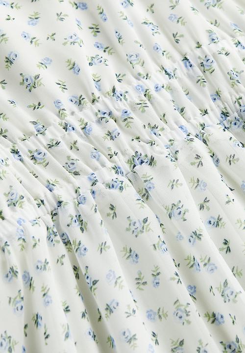 H&M - Patterned dress - white floral
