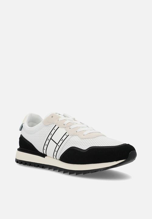 Tommy Hilfiger - Tommy jeans runner mix material - black