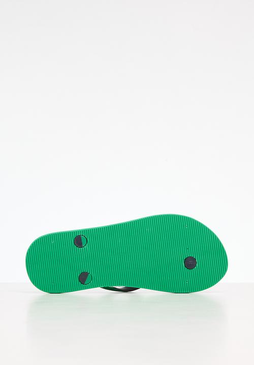 POLO - Boys flip flops - green