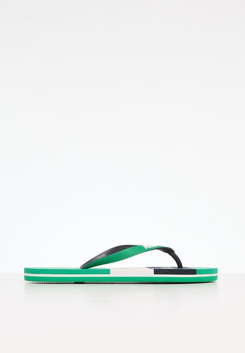 POLO - Boys flip flops - green