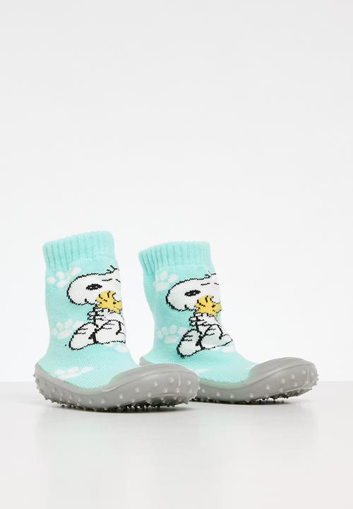 The Character Group (Legacy) - Snoopy  rubber booties  - blue