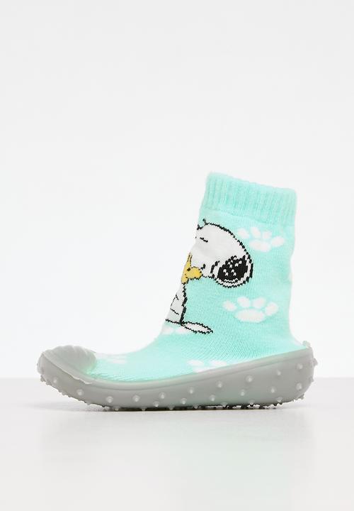The Character Group (Legacy) - Snoopy  rubber booties  - blue