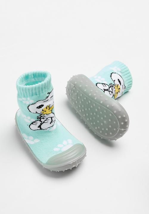 The Character Group (Legacy) - Snoopy  rubber booties  - blue