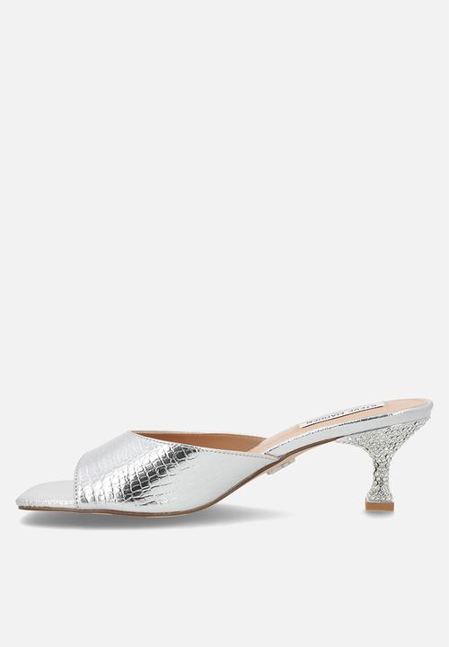 Steve Madden - Alayah mule heel - silver