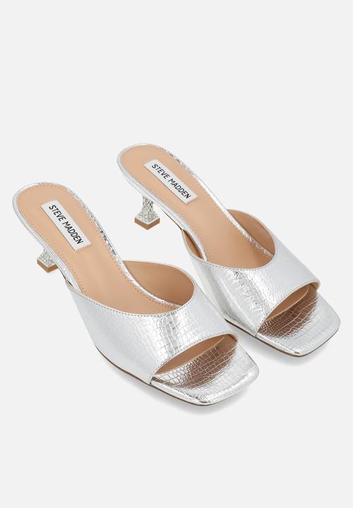 Steve Madden - Alayah mule heel - silver