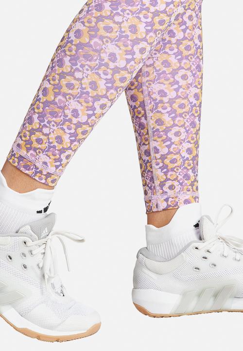 adidas Performance - Te aop tights - shadow violet
