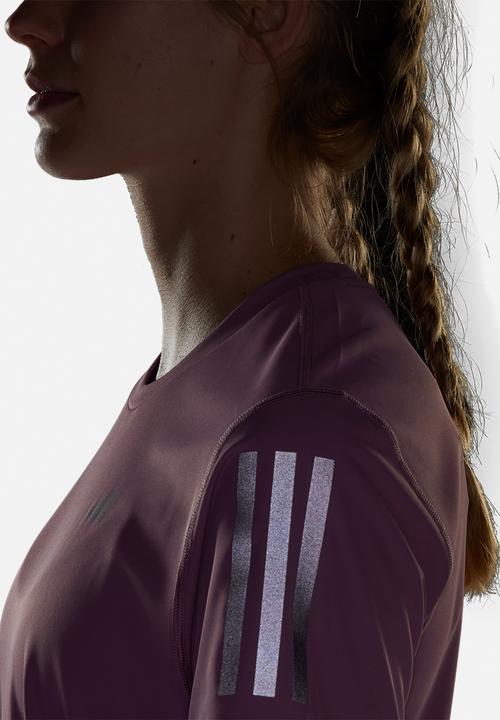 adidas Performance - Own the run tee - wonder orchid