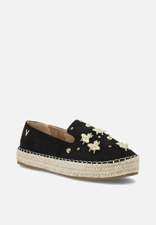 Viabeach - Ivory 3 espadrille - black