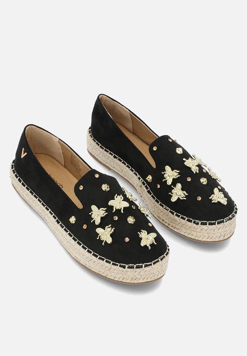 Viabeach - Ivory 3 espadrille - black