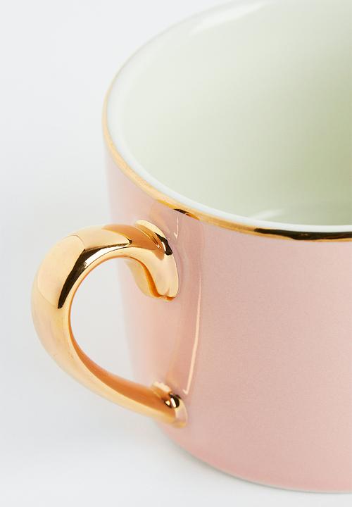H&M - Porcelain cup - light pink 