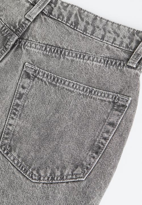 H&M - 90s Straight trousers - grey