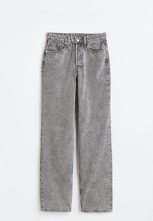 H&M - 90s Straight trousers - grey