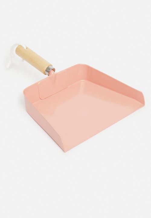 Excellent Houseware - Trady dustpan and brush - pink