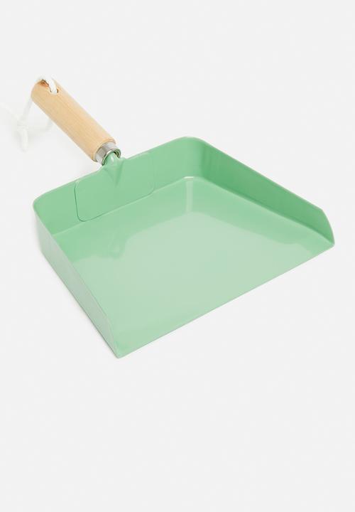Excellent Houseware - Trady dustpan and brush - green