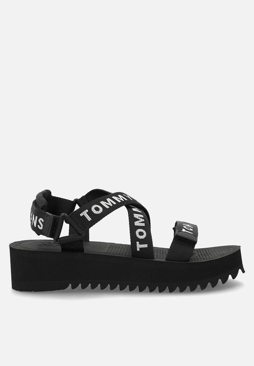 Tommy Hilfiger - Tommy jeans flatform sandal - black