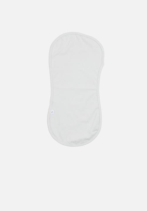Ree Collective - Burp cloths 2 pack space - grey & white